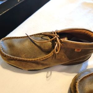 TWISTED X Mens Driving Bomber/Bomber Moccasins size 12